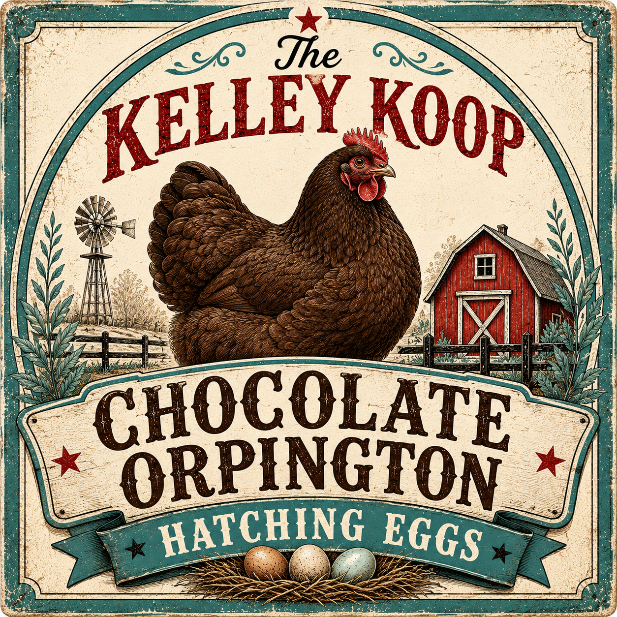 Chocolate Orpington Hatching Eggs