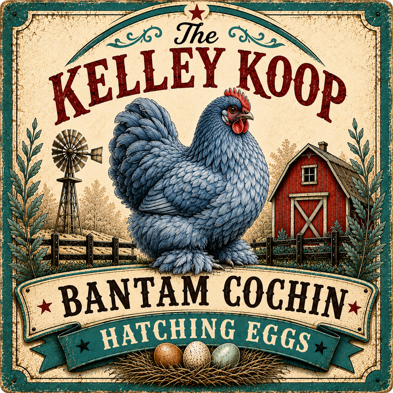 Bantam Cochin Hatching Eggs